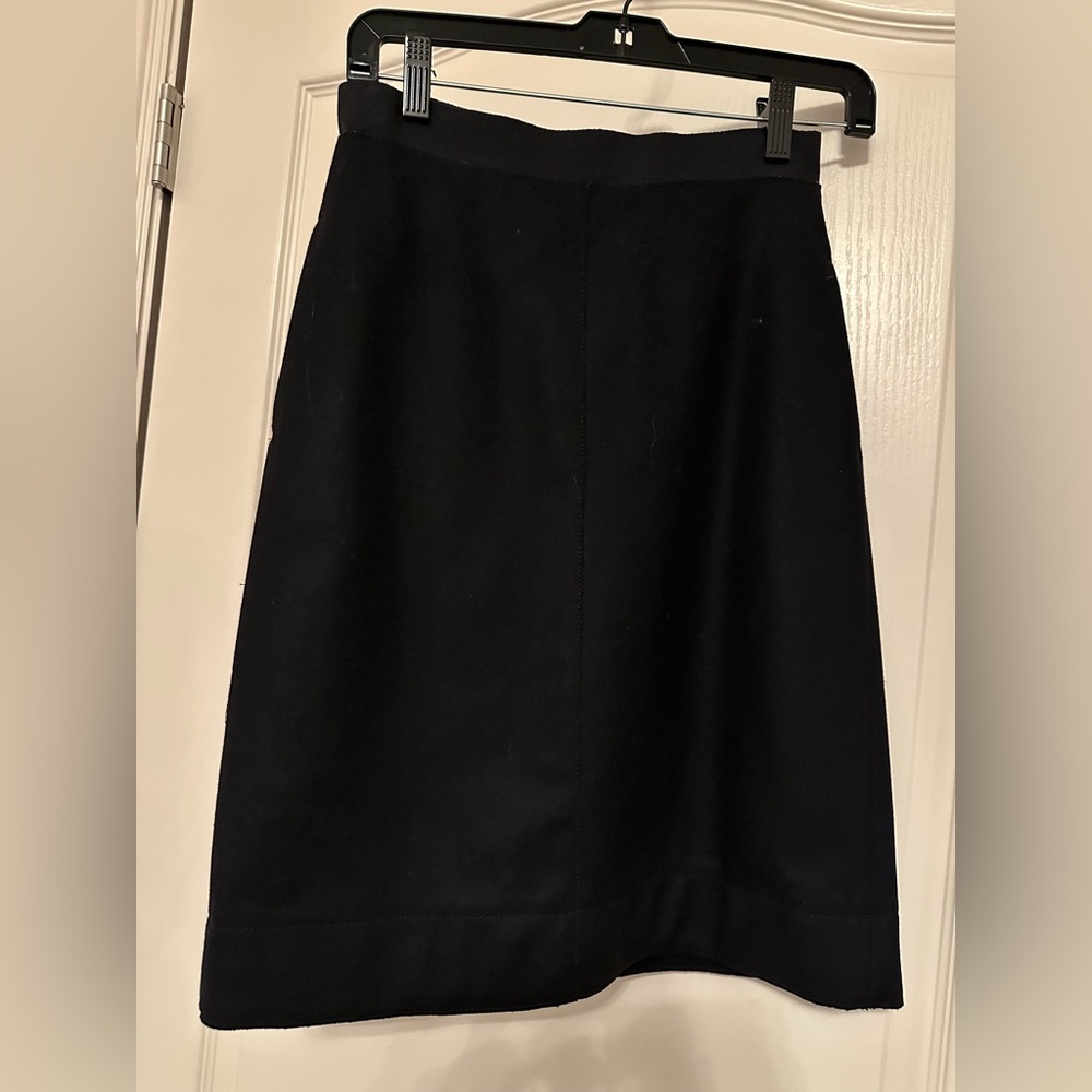 Mango Classic Black Pencil Skirt